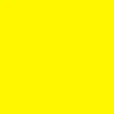 Yellow fence color sample